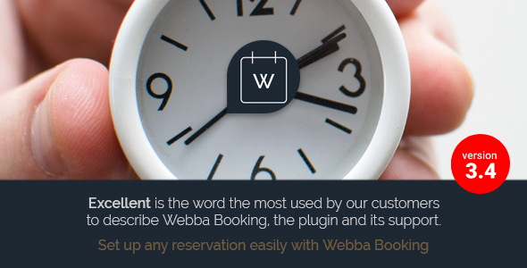WordPress 日程活动计划安排预订插件 Webba Booking中英文汉化版 [v3.8.28]
