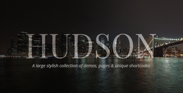 Hudson 多用途WordPress企业建站主题模板中英文汉化版 [v3.3]