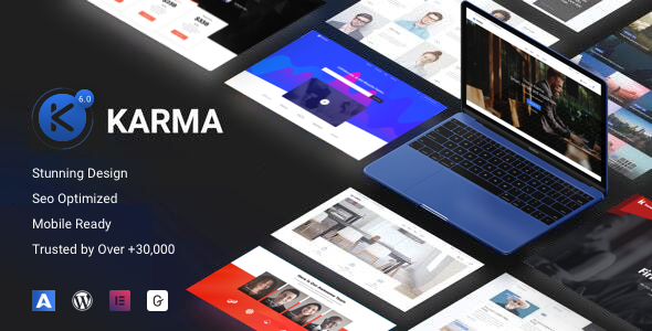 Karma 多用途WordPress企业建站主题模板中英文汉化版 [v6.3.1]