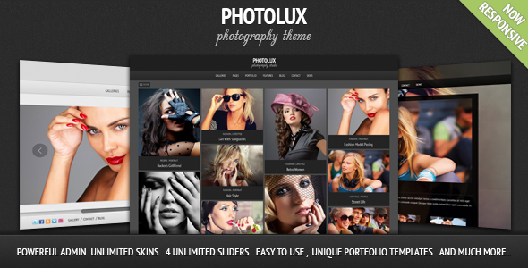 Photolux 摄影展示类WordPress企业建站主题模板中英文汉化版 [v2.4.1]