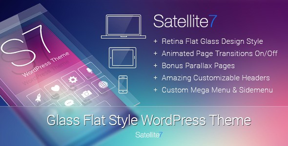 Satellite7 多用途WordPress企业建站主题模板中英文汉化版 [v3.2]