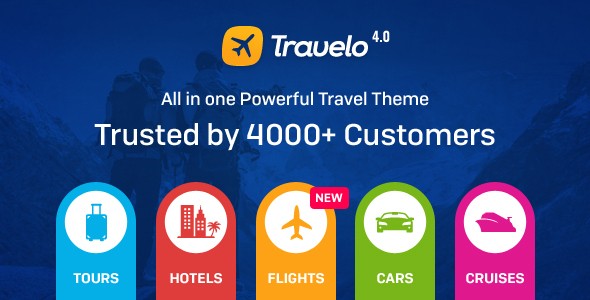 Travelo 旅行旅游类WordPress企业建站主题模板中英文汉化版 [v4.2.4]