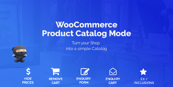 产品目录列表模式插件WooCommerce Product Catalog Mode中英文版 [v1.8.6]
