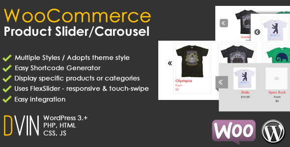 WooCommerce产品幻灯插件 Product Slider/Carousel 中英文汉化版 [代购]