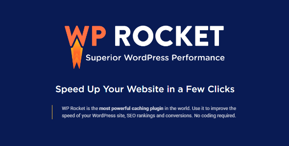 WordPress静态缓存/网站运行提速优化插件WP Rocket中英文汉化版 [v3.15.9]
