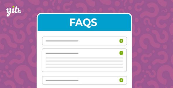 WordPress 常见问题解答列表插件 Yith FAQ Premium 中英文汉化版 [v1.15.0]
