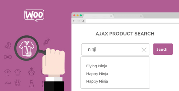 Ajax实时无刷新搜索Yith Woocommerce Ajax Search Premium专业版 [v1.8.1]