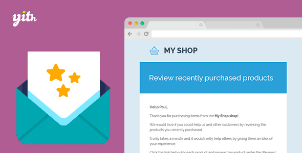 用户评论邀请提醒插件Yith Woocommerce Review Reminder Premium [v1.34.0]