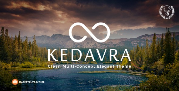 Kedavra简洁优雅多用途类WordPress企业建站主题模板中英文汉化版 [代购]