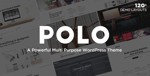 Polo 高性能行业多用途类WordPress企业建站主题模板中英文汉化版 [v2.8]