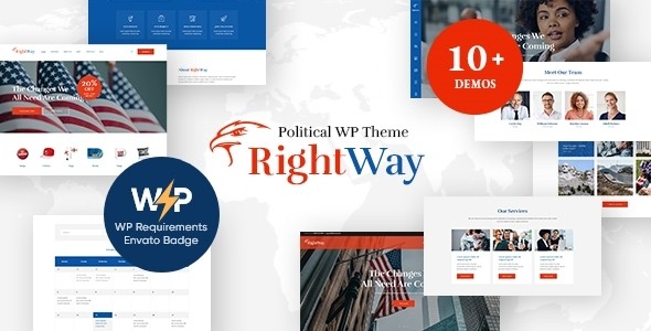 Right Way政务新闻资讯类WordPress企业建站主题模板中英文汉化版 [v4.0.8]