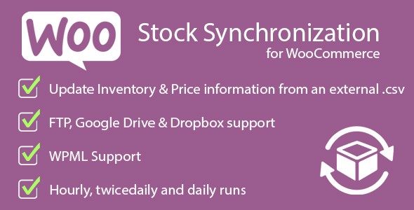 WooCommerce 库存同步插件 Stock Synchronization 中英文汉化版 [v1.4.3]