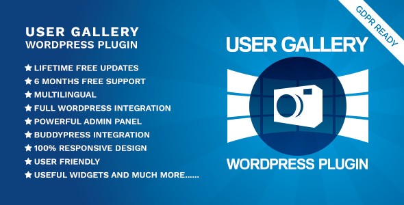 WordPress 允许用户上传图片/相册/图库插件User Gallery中英文版 [v1.6.0]