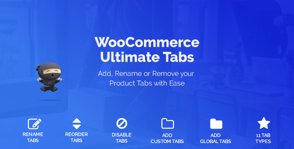 商品标签/选项卡添加插件WooCommerce Ultimate Tabs中英文汉化版 [代购]