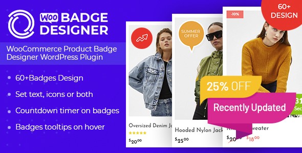 商品角标/促销/折扣标志在线设计插件Woo Badge Designer中英文版 [v4.0.0]