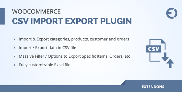 Woocommerce数据导入导出插件 CSV Import Export Plugin中英文版 [v2.0.0]