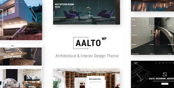 Aalto建筑家具室内设计类WordPress企业建站主题模板中英文汉化版 [v1.8]