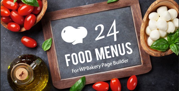 WPBakery餐厅食物菜单/食品菜单插件Restaurant Food Menus中英文 [代购]