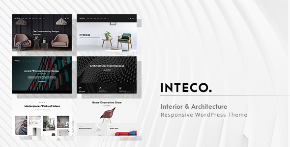 Inteco室内设计与建筑类WordPress企业建站主题模板中英文汉化版 [代购]