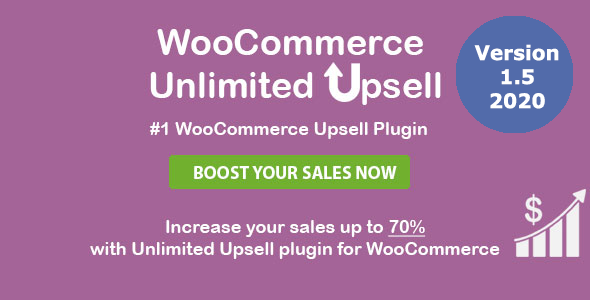 WooCommerce商品追加/交叉销售插件Unlimited Upsell中英文汉化版 [代购]