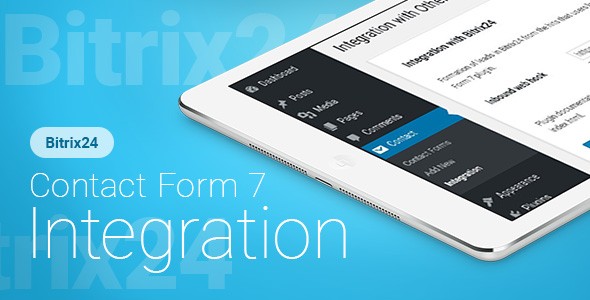 Contact Form 7表单集成插件Bitrix24 CRM Integration中英汉化版 [v2.40.0]