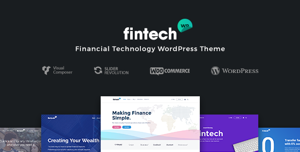 Fintech WP金融/科技服务类WordPress企业建站主题模板中英汉化版 [v1.2.4]