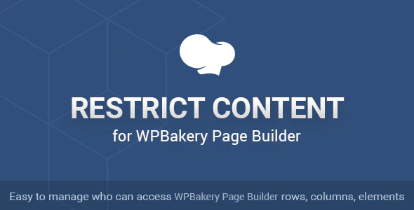 WPBakery Page Builder内容分级显示插件 Restrict Content中英版 [代购]