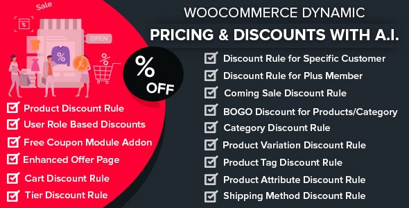 动态定价/折扣优惠插件WooCommerce Dynamic Pricing中英文汉化版 [v2.6.1]