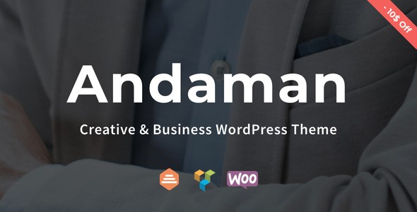 Andaman简约创意多用途类WordPress企业建站主题模板中英文汉化版 [v1.1.3]