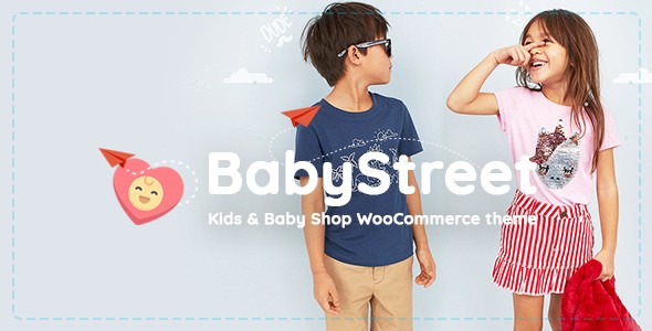 BabyStreet儿童玩具/服装商城类WordPress企业主题模板中英汉化版 [v1.6.6]