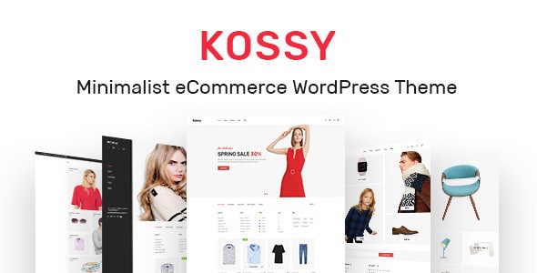 Kossy简约多用途商城购物类WordPress企业建站主题模板中英汉化版 [v1.33]