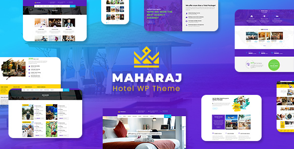 Maharaj 酒店/民宿预订类WordPress企业建站主题模板中英文汉化版 [v2.5]