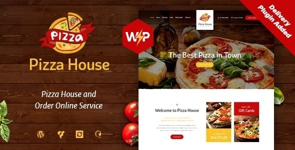 Pizza House餐厅/咖啡/酒馆类WordPress企业主题模板中英文汉化版 [v1.4.0]