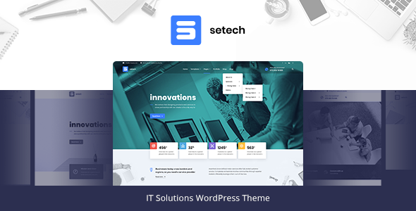 Setech 互联网IT技术服务类WordPress企业建站主题模板中英汉化版 [v1.0.6]