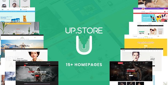 UpStore多用途商城购物类WordPress企业建站主题模板中英文汉化版 [v1.4.9]