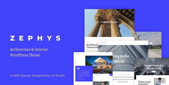 Zephys建筑地产/室内设计类WordPress企业建站主题模板中英汉化版 [v1.1.0]