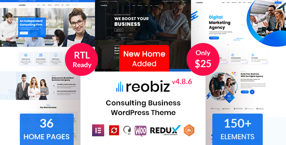 Reobiz商务业务/法务咨询类WordPress企业建站主题模板中英汉化版 [v5.0.5]
