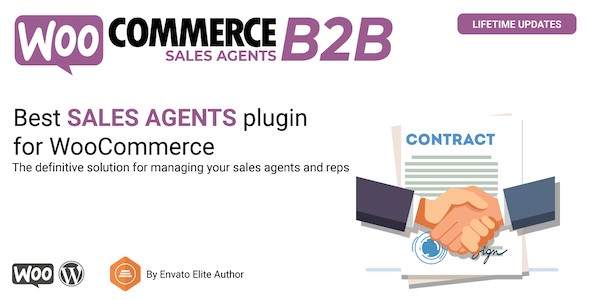 B2B销售网络管理插件 WooCommerce B2B Sales Agents中英文汉化版 [v1.4.3]