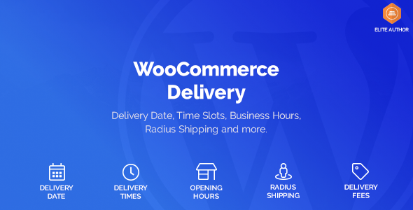 自定义交付日期/交货时间插件 WooCommerce Delivery中英文汉化版 [v1.2.3]