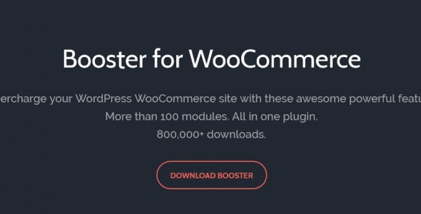 多合一功能增强插件 Booster Plus for WooCommerce 中英文汉化版 [代购]